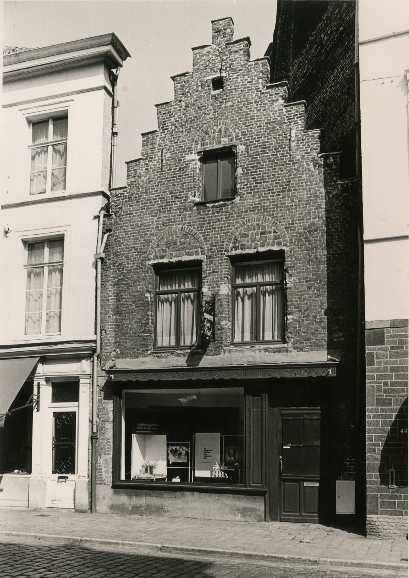 Etalage van een galerij in Gent