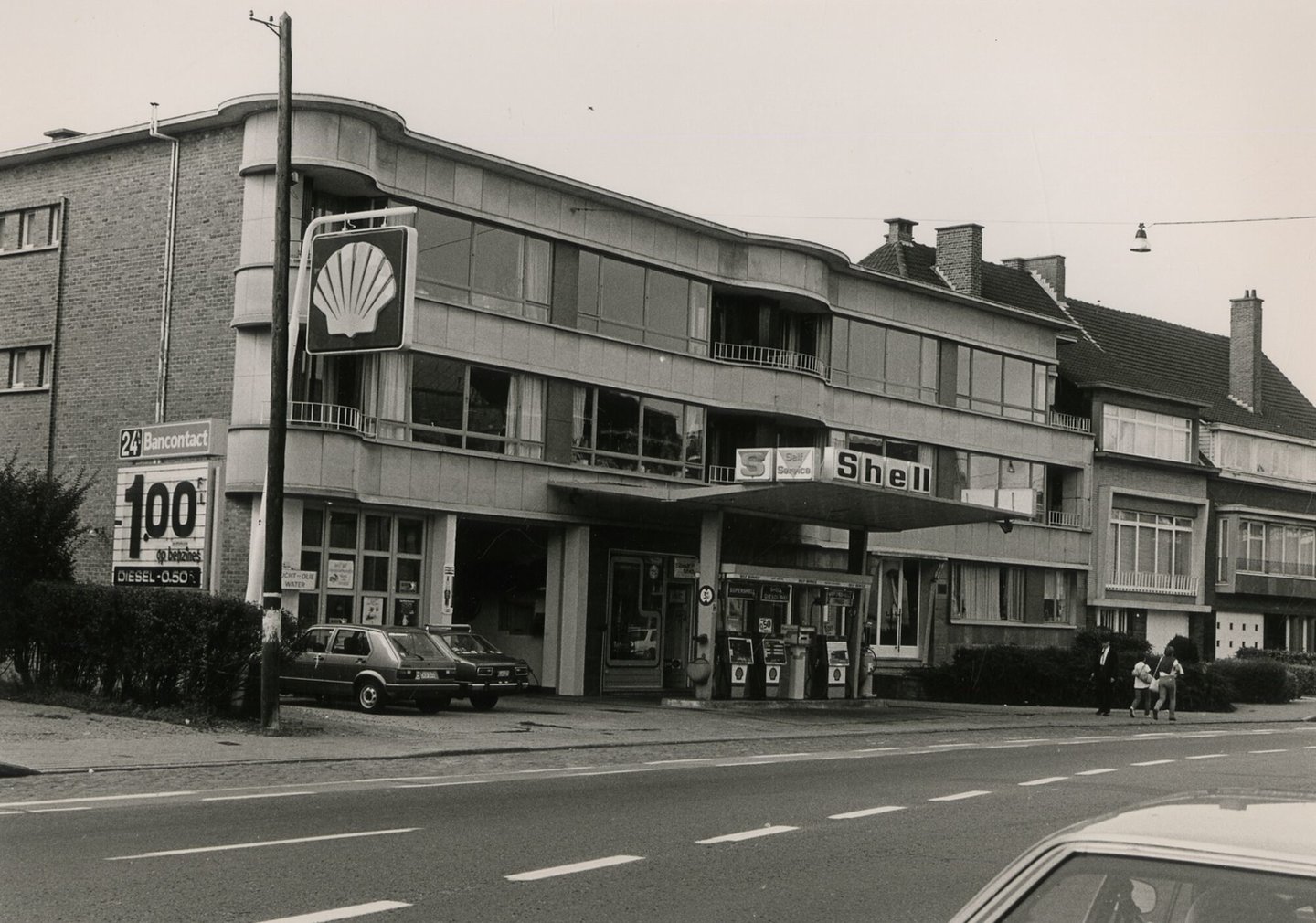 Tankstation Shell in Gent