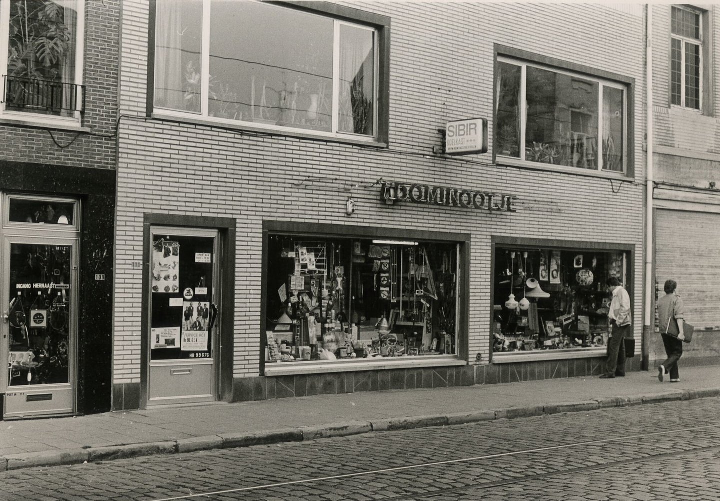 Etalage van een woonwinkel 't Dominootje in Gent