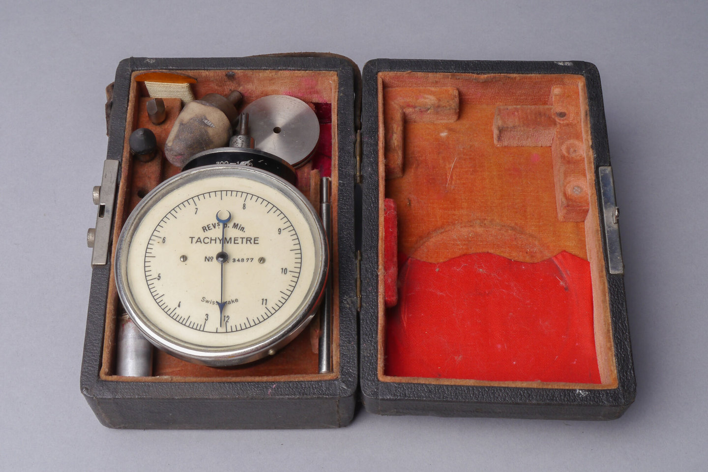 Mechanische tachometer of toerentalmeter