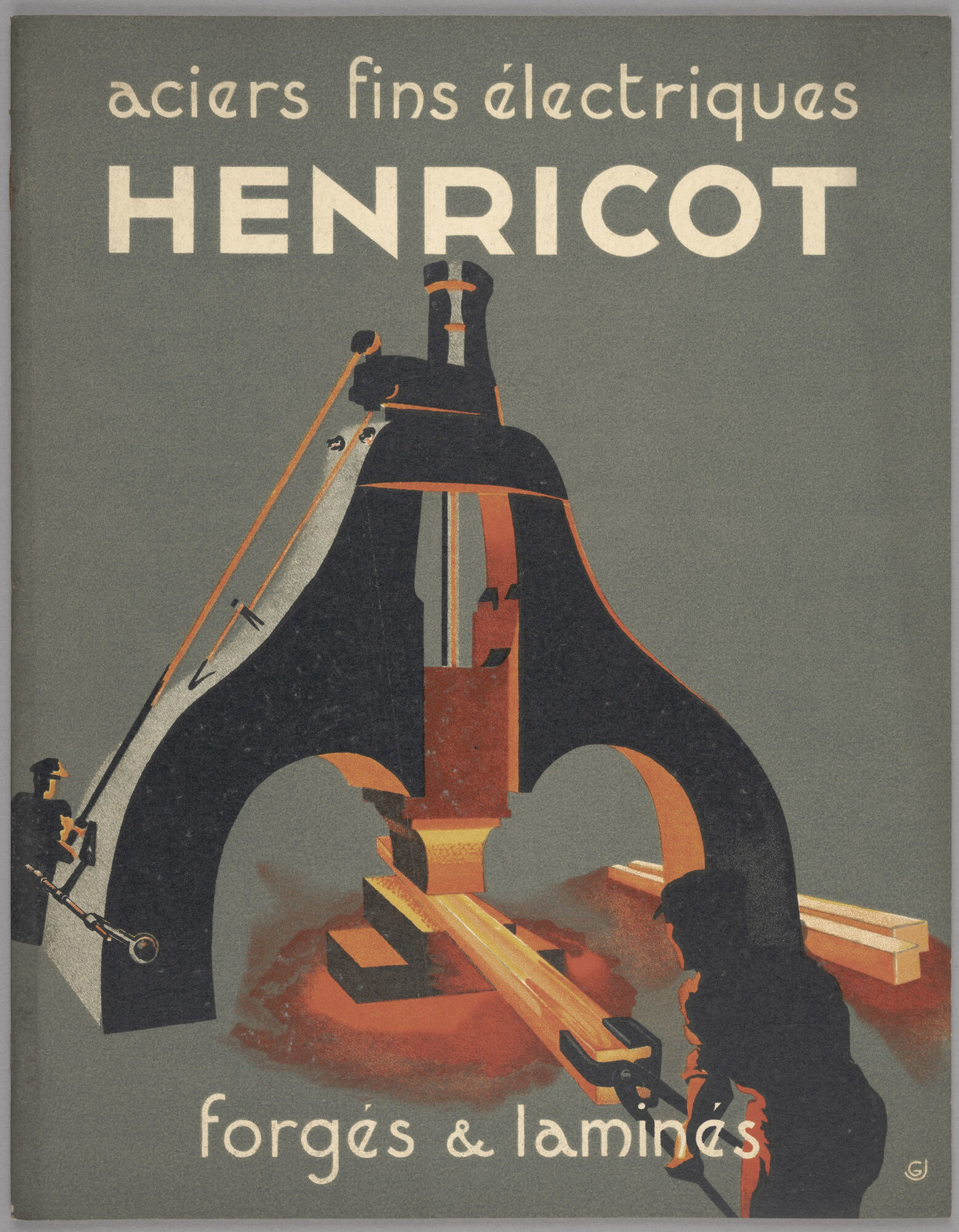 Productcatalogus van staalfabriek Henricot in Court-Saint-Etienne