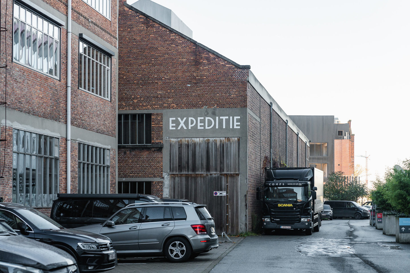 Voormalige fabrieksgebouwen van machinebouwer ACEC in Gent