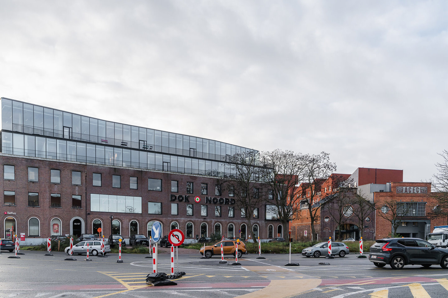 Voormalige fabrieksgebouwen van machinebouwer ACEC in Gent