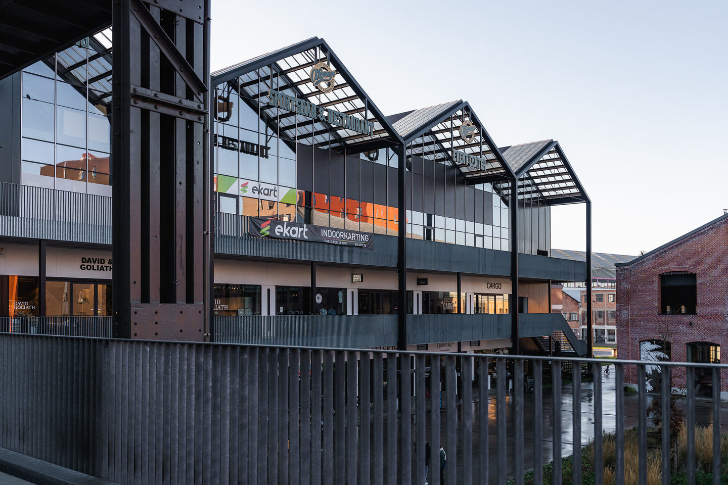 Voormalige fabrieksgebouwen van machinebouwer ACEC in Gent