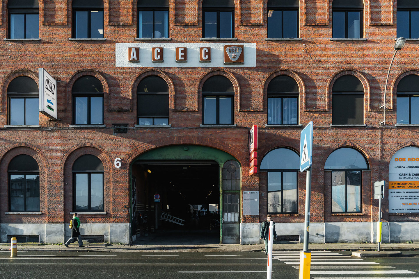 Voormalig fabrieksgebouw van machinebouwer ACEC in Gent