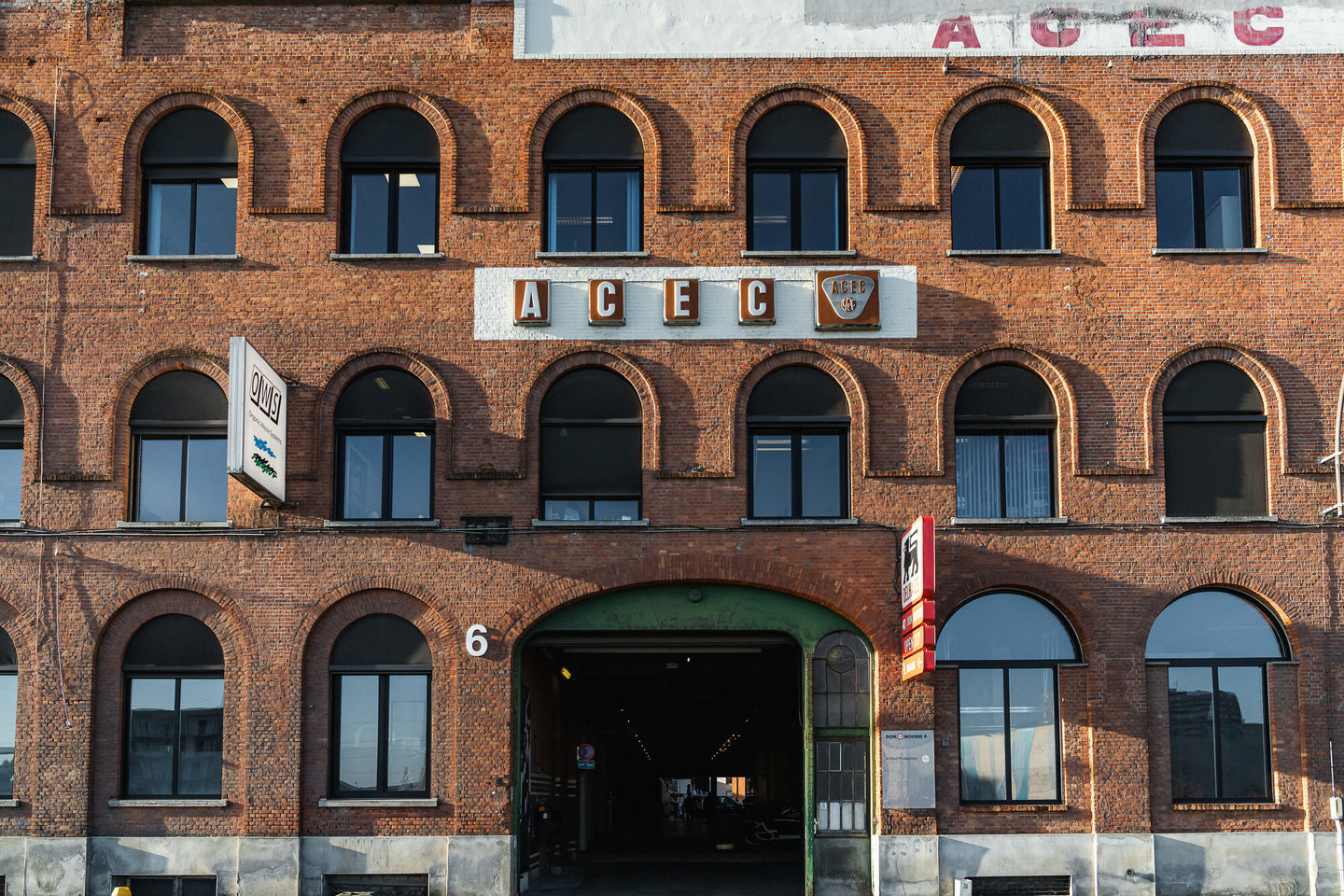 Voormalig fabrieksgebouw van machinebouwer ACEC in Gent