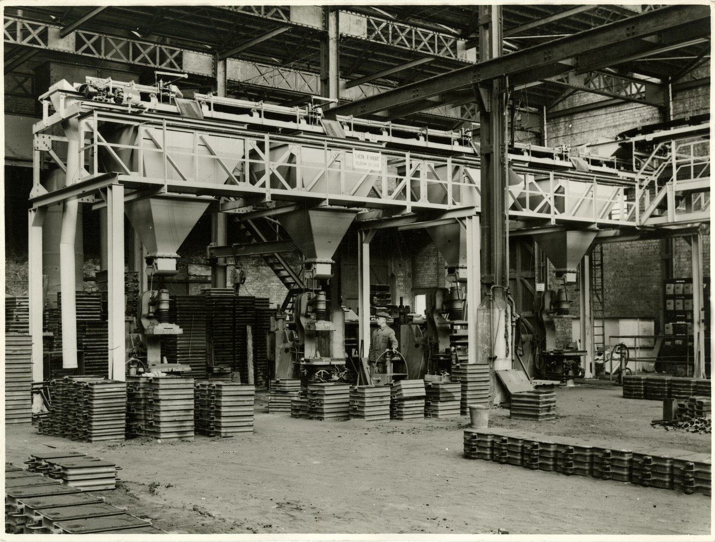 Metaalgieterij van machinebouwer SEM-Carels in Gent