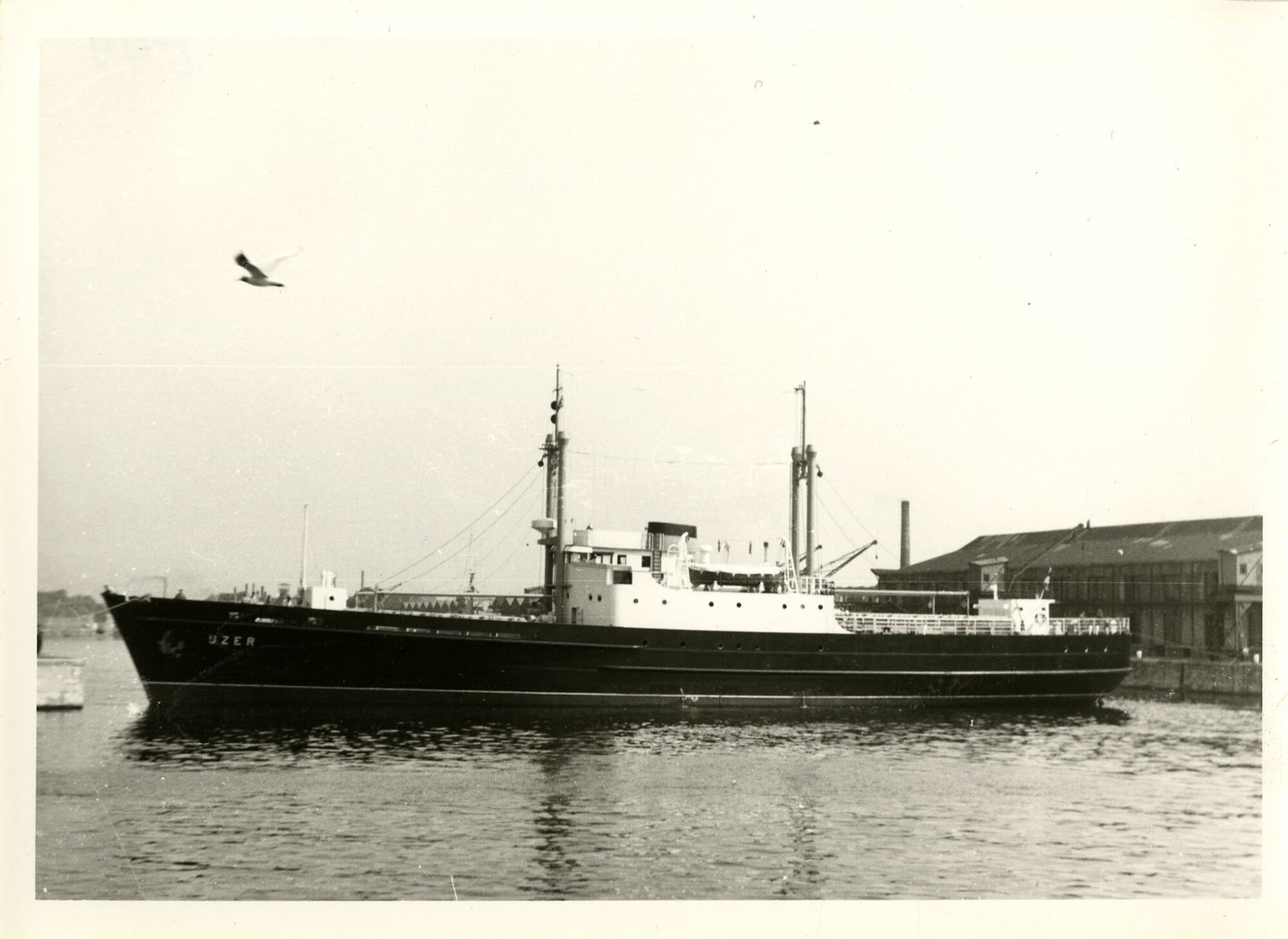 Vrachtschip IJzer tijdens de vaart