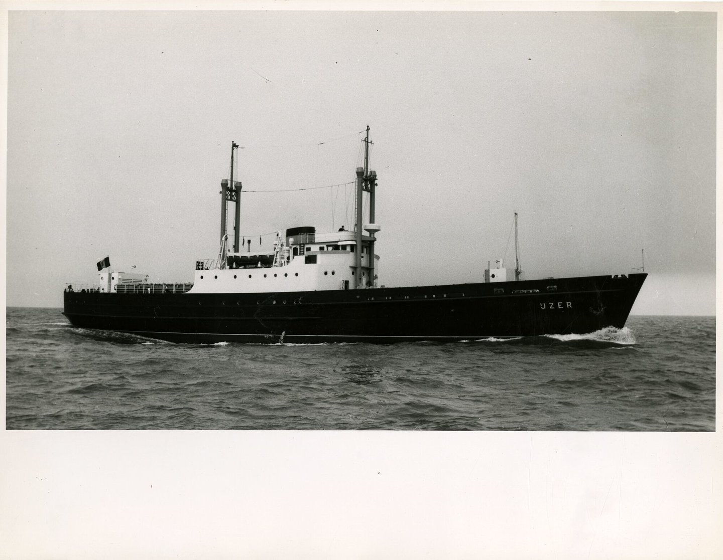 Vrachtschip IJzer tijdens de vaart