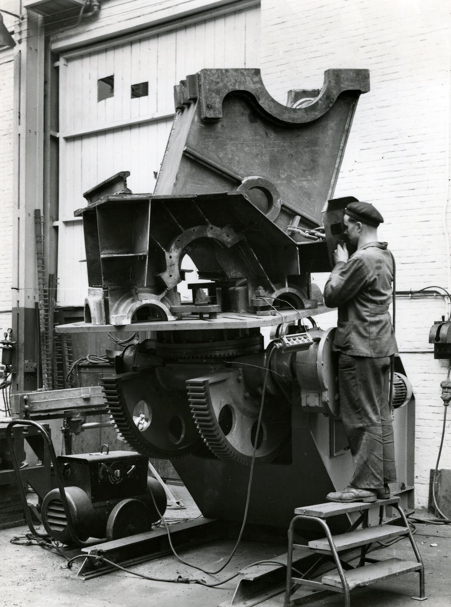 Lasser aan het werk bij machinebouwer SEM-Carels in Gent