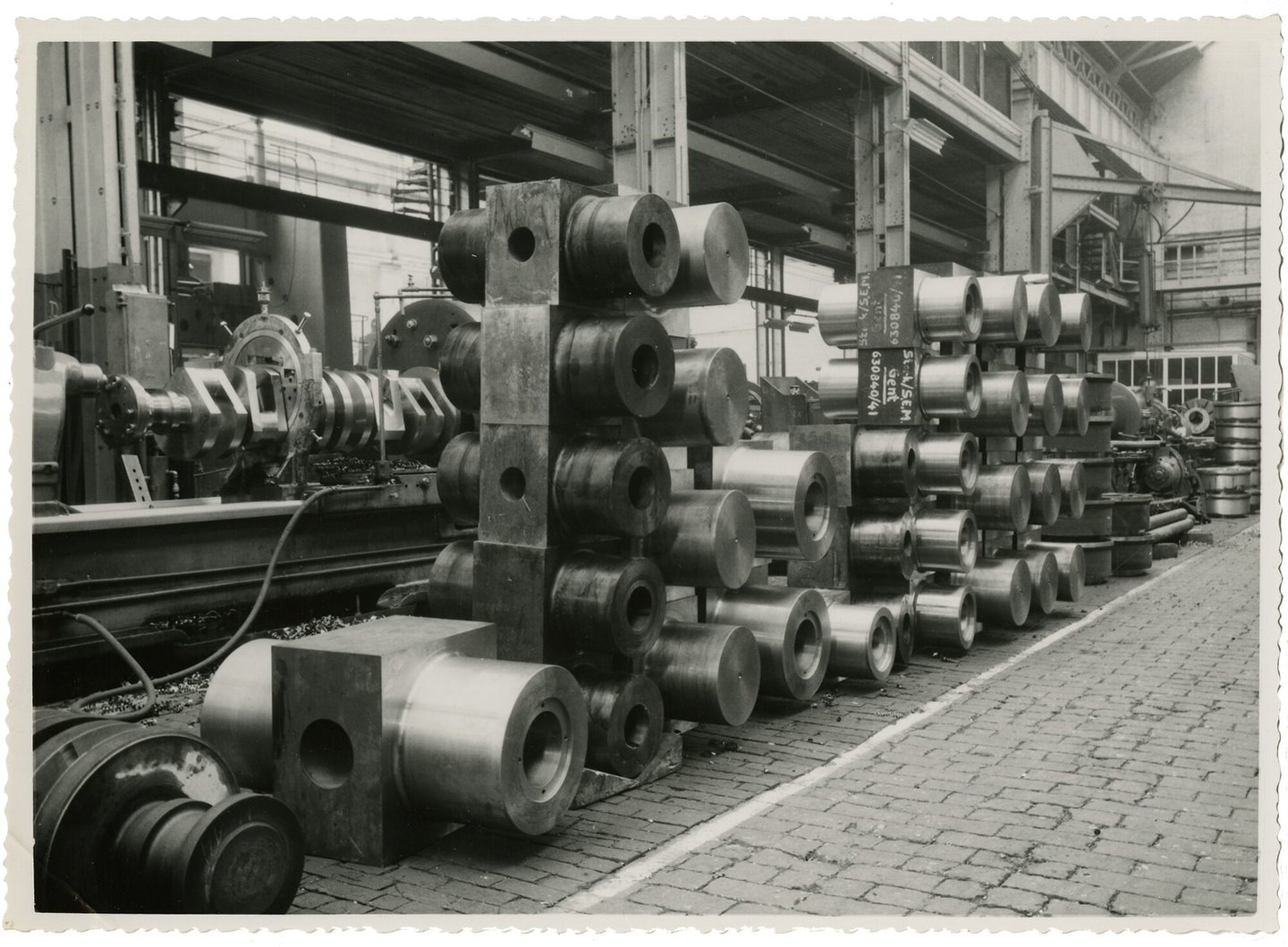 Machinewerkplaats van machinebouwer SEM-Carels in Gent