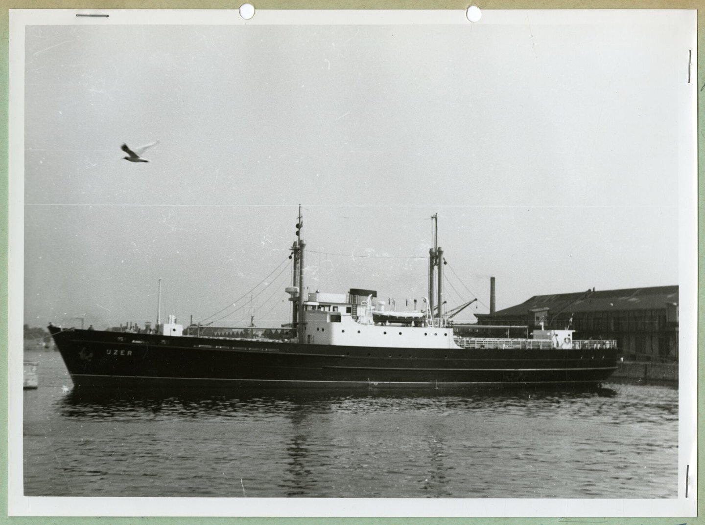 Vrachtschip IJzer tijdens de vaart